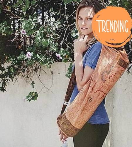 Yoga Bag - OMSutra  Hand Crafted Chic Bag